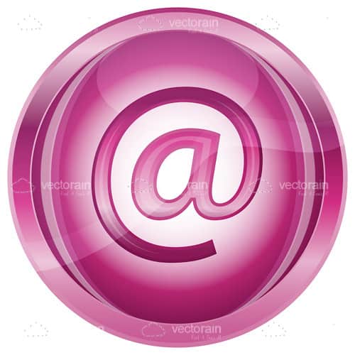 Purple Circle with “At” Icon
